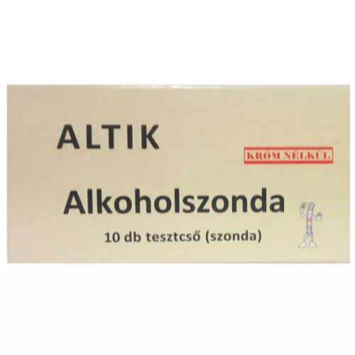 ALTIK egyszer használatos alkoholszonda