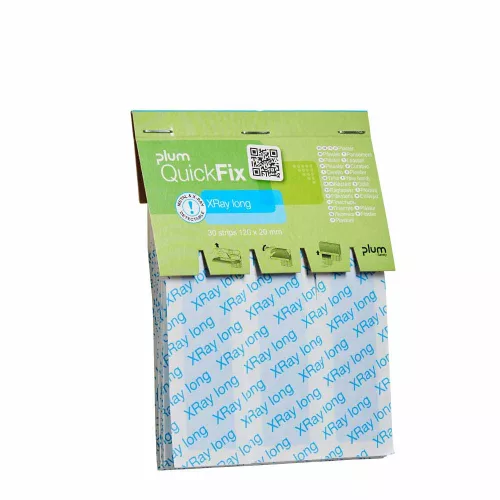 PLUM 5525 QuickFix XRay hosszú kék sebtapasz (30 darab)